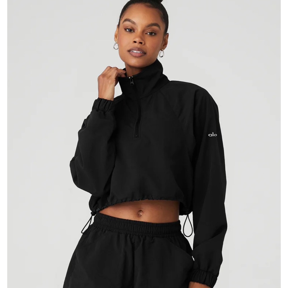 Alo Yoga 1/4 zip alumni pullover